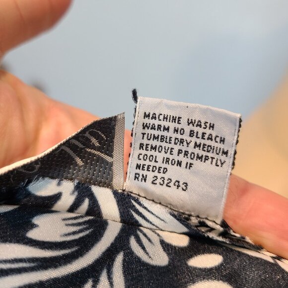 Vtg 90s Dress Floral Satin Gilded Age Holiday Sz Large Y2K Drop Waist Goth - Picture 8 of 11